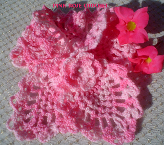 How To Crochet   CROCHETED ROSE PATTERN
