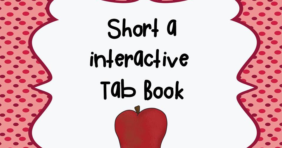 Classroom Freebies Short A Tab Book