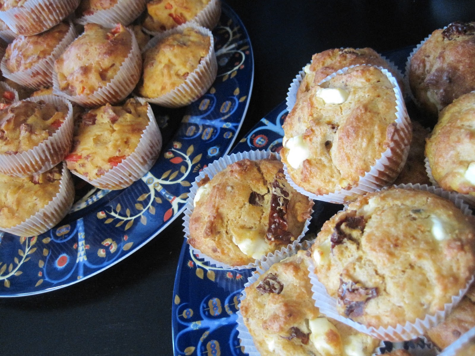 Pienin askelin elämään Toiveresepti suolaiset muffinssit