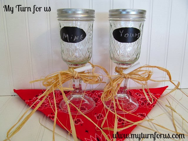 DIY Redneck Wine Glasses - Make Something Mondays