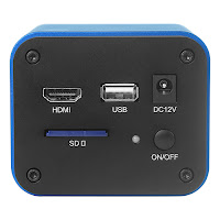 High Definition microscope video camera with SD Card capture.