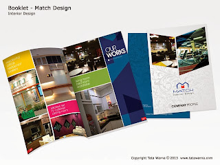 Desain Company Profile - Booklet - Interior Design - Match Design