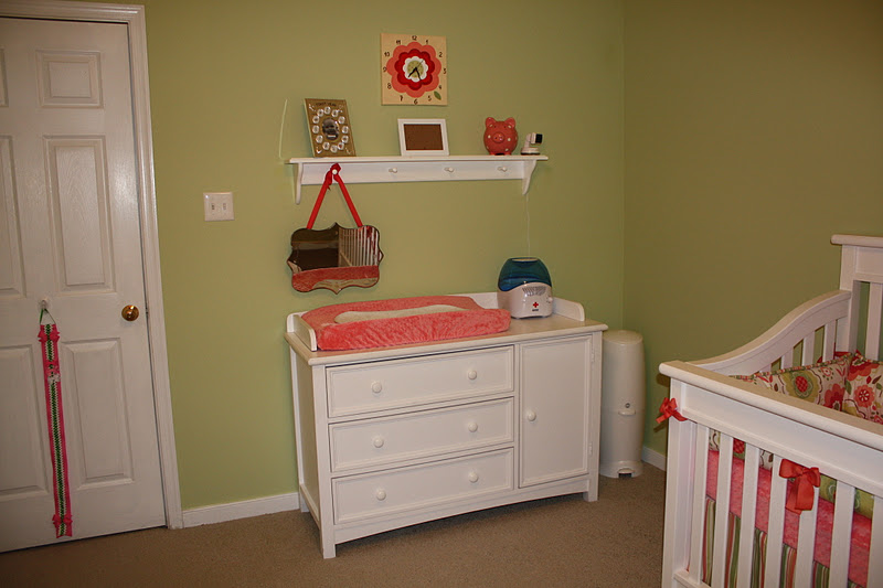 matching crib sheet and changing pad cover