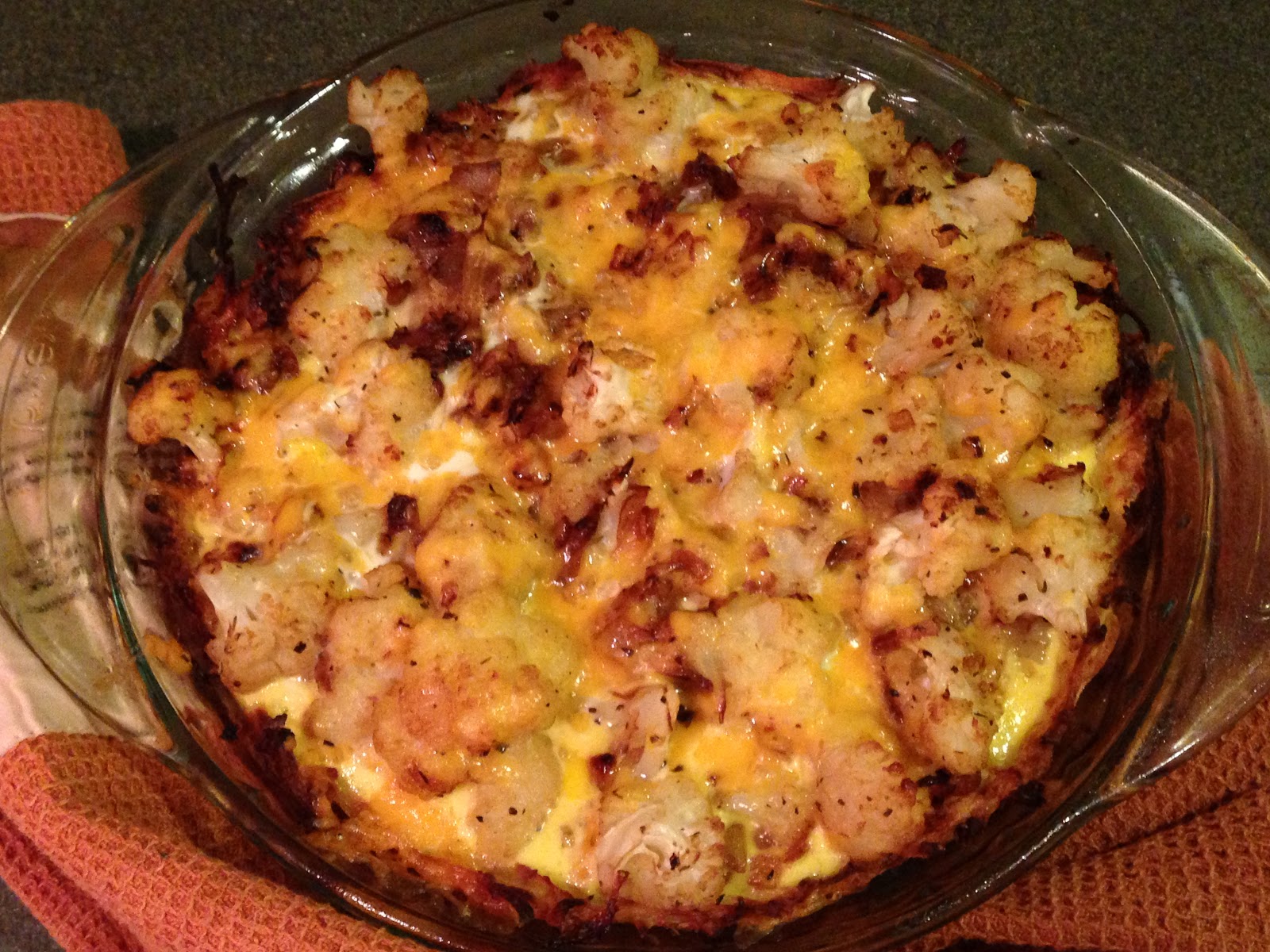 Some Sugar Added Moosewood Cauliflower Cheese Pie