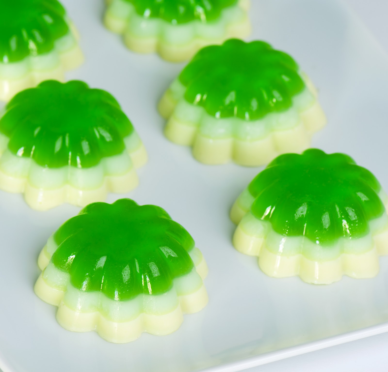 Jelly Shot Recipes Jelly Shot Test Kitchen Shamrock Jelly Treats
