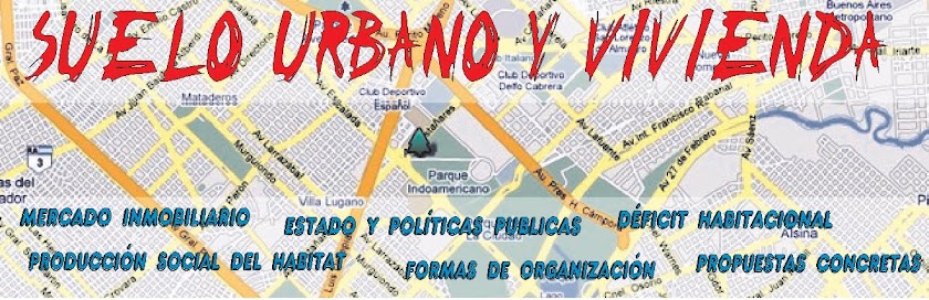 suelo urbano y vivienda