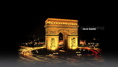 Historic landmark arch de Triomphe Historic landmark arch de Triomphe