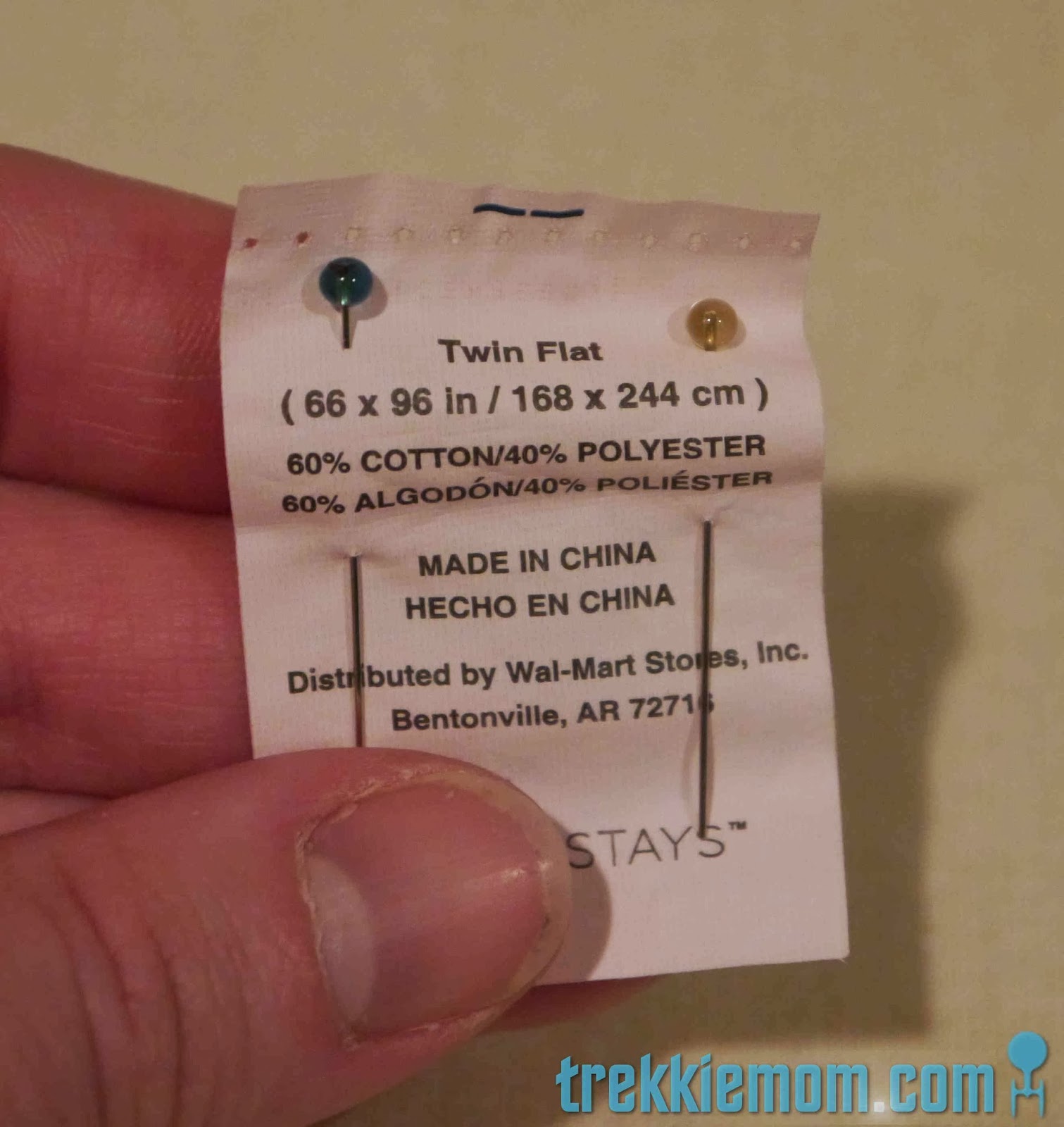 Trekkie Mom Body Pillow Cover Tutorial from a Bed Sheet