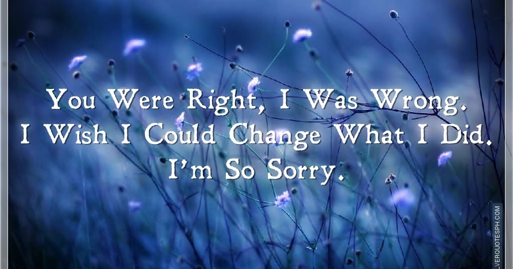 I'm So Sorry - SILVER QUOTES