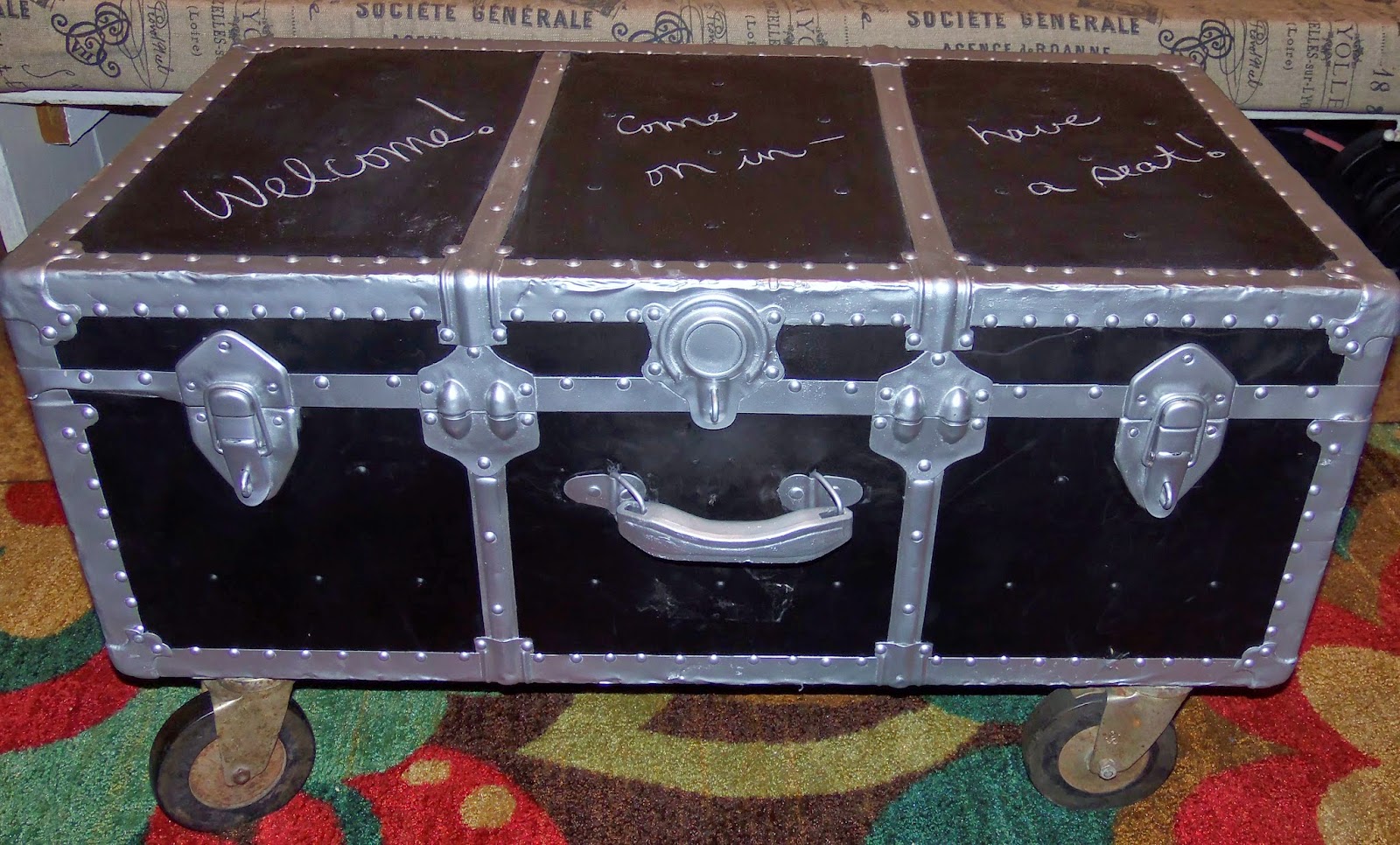 live. love. scrap. Thrift Store Trunk Makeover!