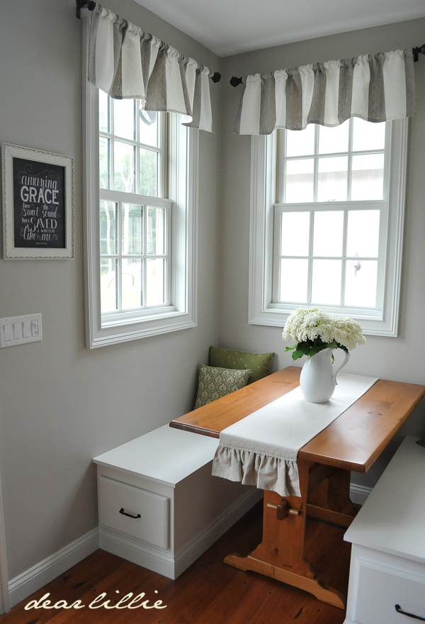 My Parent S Breakfast Nook Dear Lillie Studio