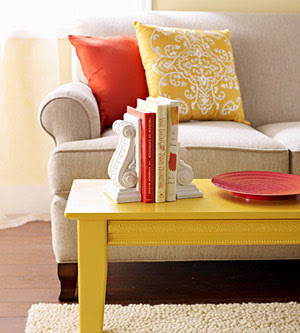 Living Room Ideas Design on Theme Inspiration  Decor Ideas In Yellow And Orange
