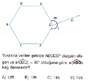 7. Sınıf Matematik 2. Dönem 1. Yazılı Soruları ve Cevapları