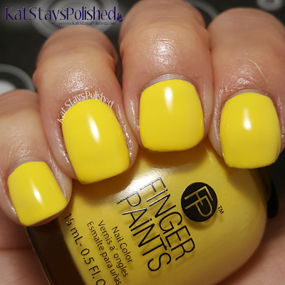 FingerPaints Tie Dye Revolution - Yellow Out Man | Kat Stays Polished