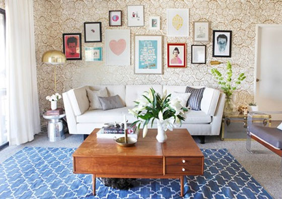 Oh Joy gallery wall