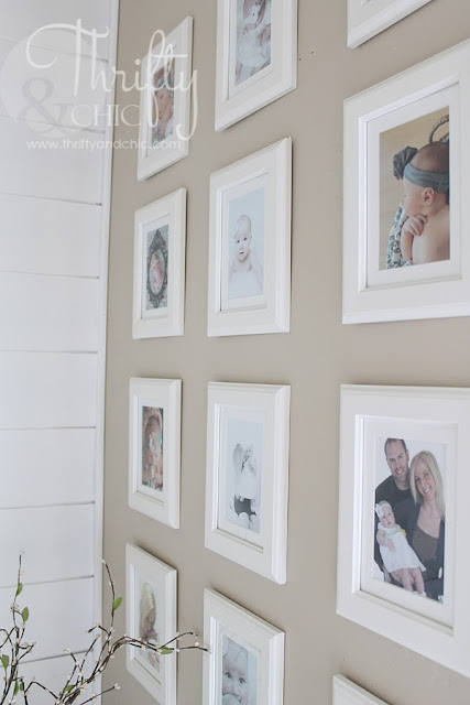 Simple gallery wall