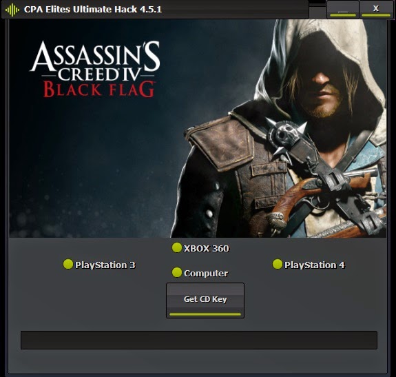 Assassin's Creed 4 Black Flag CD Key Generator Xbox360 , PC , PS3