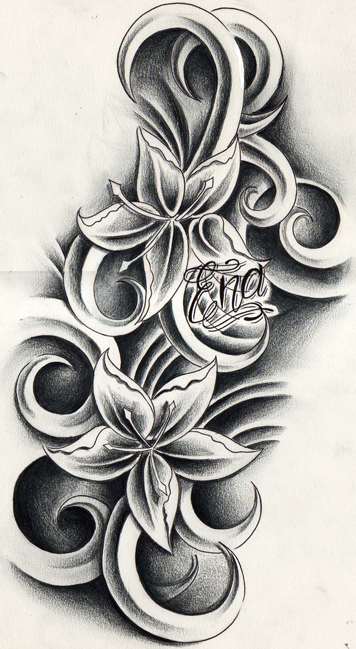 High Quality Photos Of Flower Tattoos Designs flowers tattoos designs