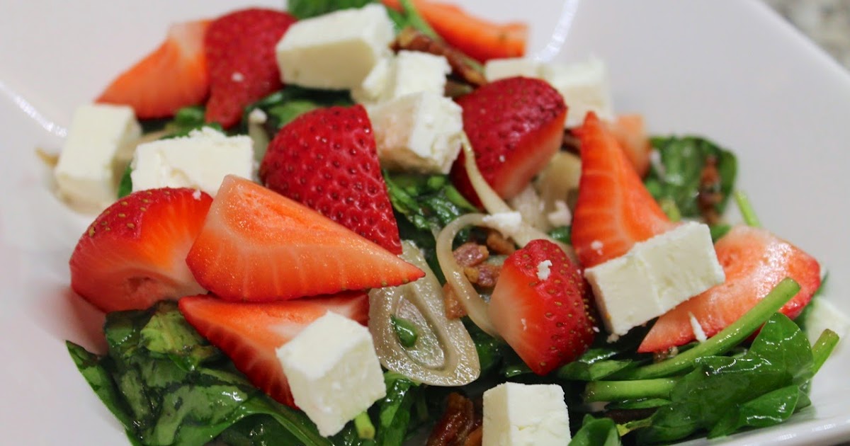 Cook In / Dine Out Strawberry, Bacon and Spinach Salad