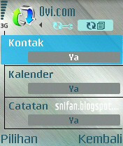 Setting sinkron OVI 1