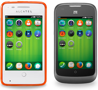 Alcatel One Touch Fire dan ZTE Open Alcatel One Touch Fire dan ZTE Open