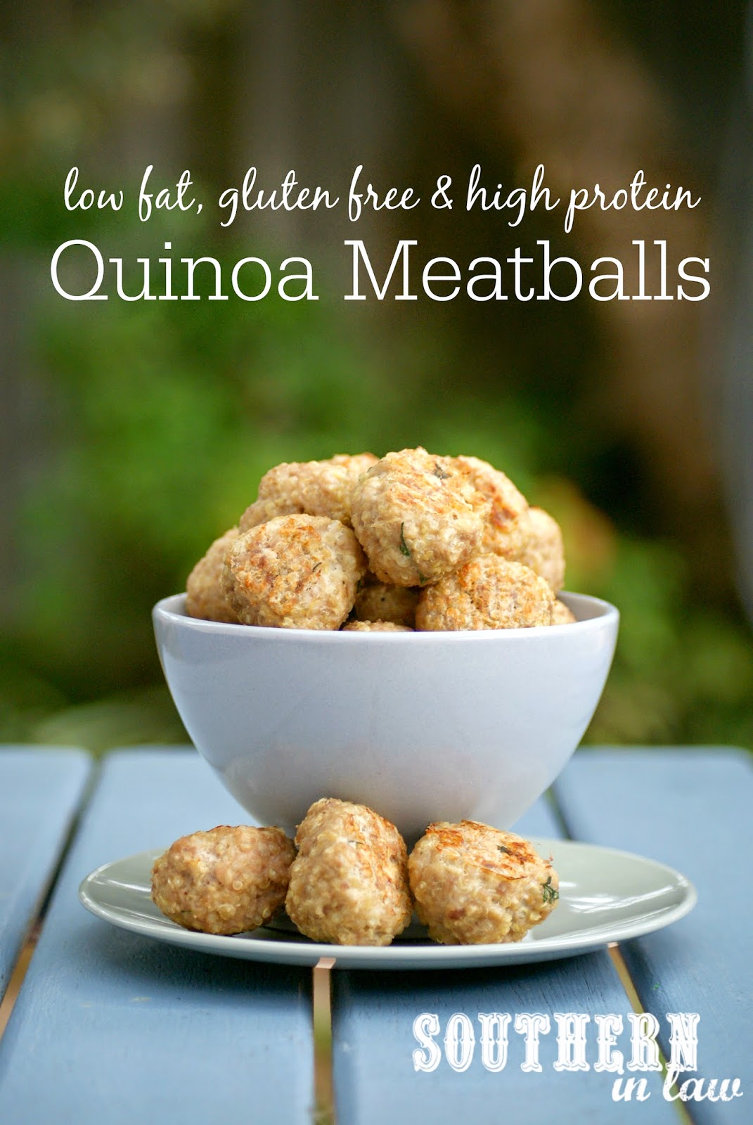 Southern In Law Recipe Baked Quinoa Meatballs