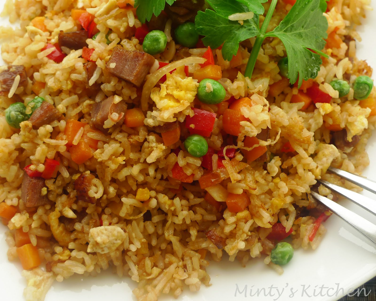 Minty's Kitchen Simple Fried Rice