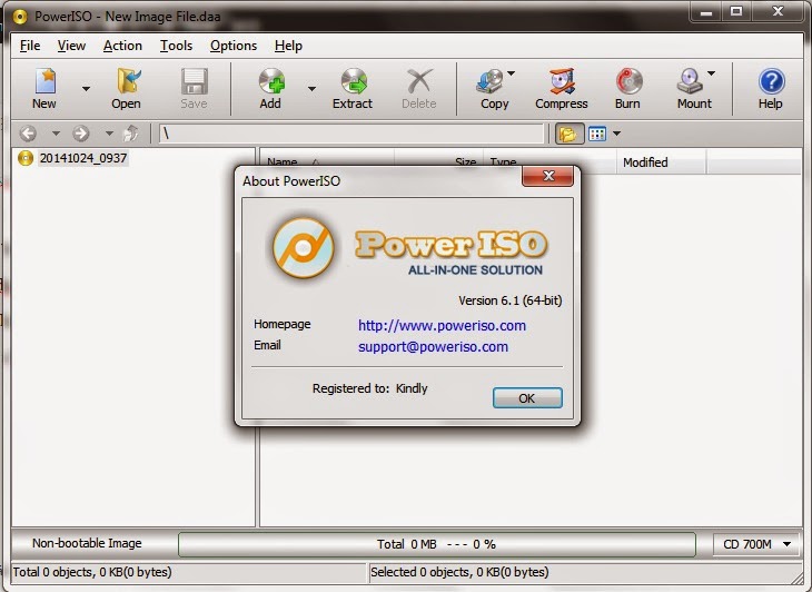 PowerISO Crack Key