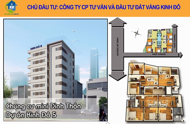 Chung cư mini Đình Thôn - Kinh Đô 5 vị trí đẹp như mơ Chung cư mini Đình Thôn - Kinh Đô 5 vị trí đẹp như mơ