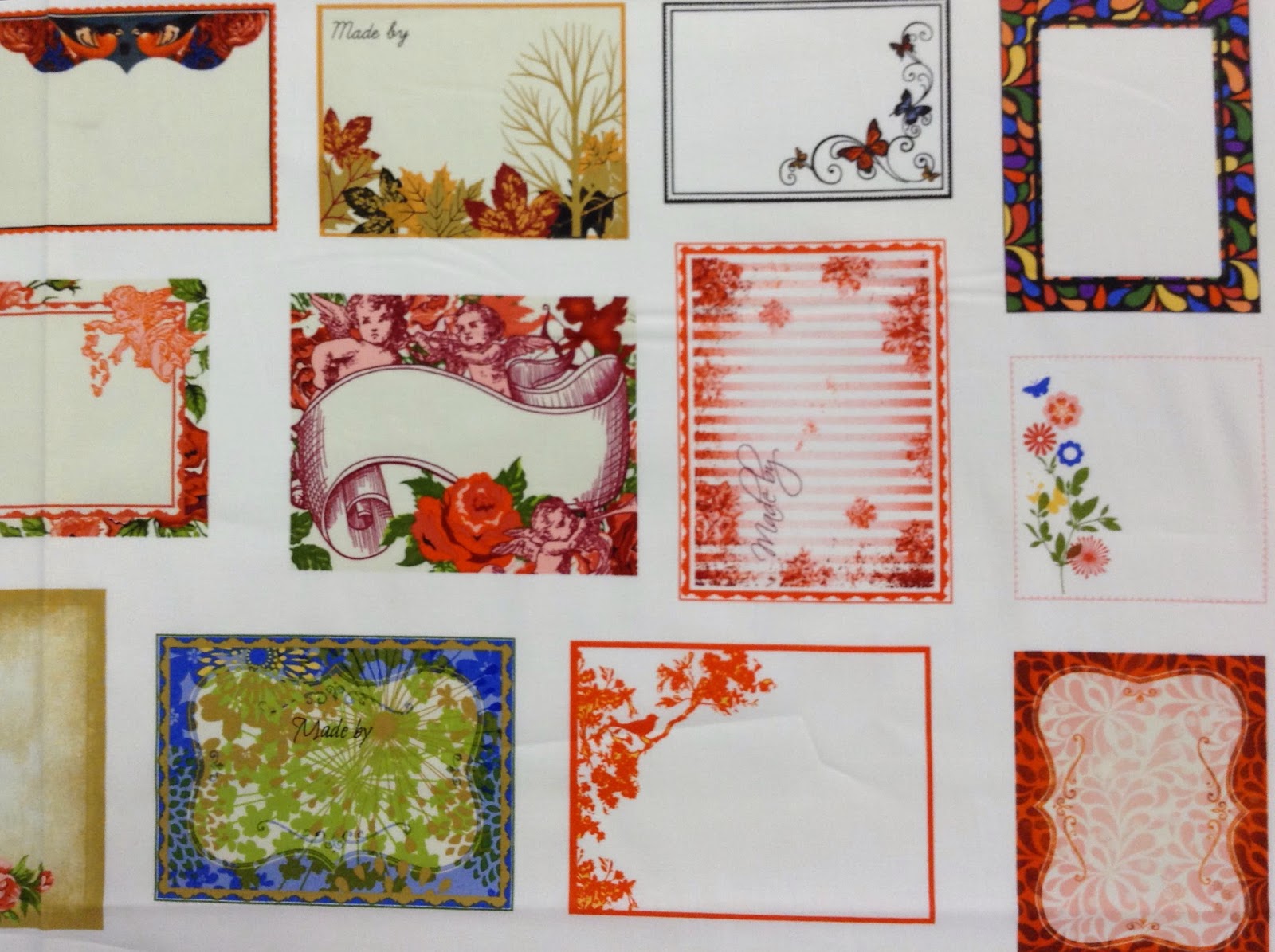 Bargain Box Fabrics Ipswich Quilt Label Panels