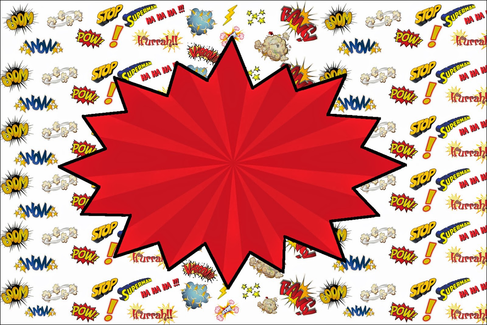 Superheroes Free Printable Invitations. | Oh My Fiesta! in english