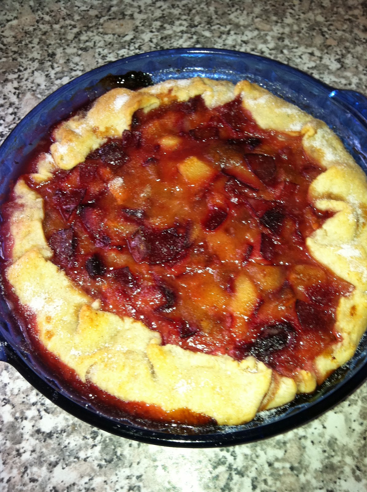 The Curried Cook Plum Pie