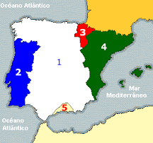 LOS REINOS DE LA PENÍNSULA IBÉRICA DEL SIGLO XV