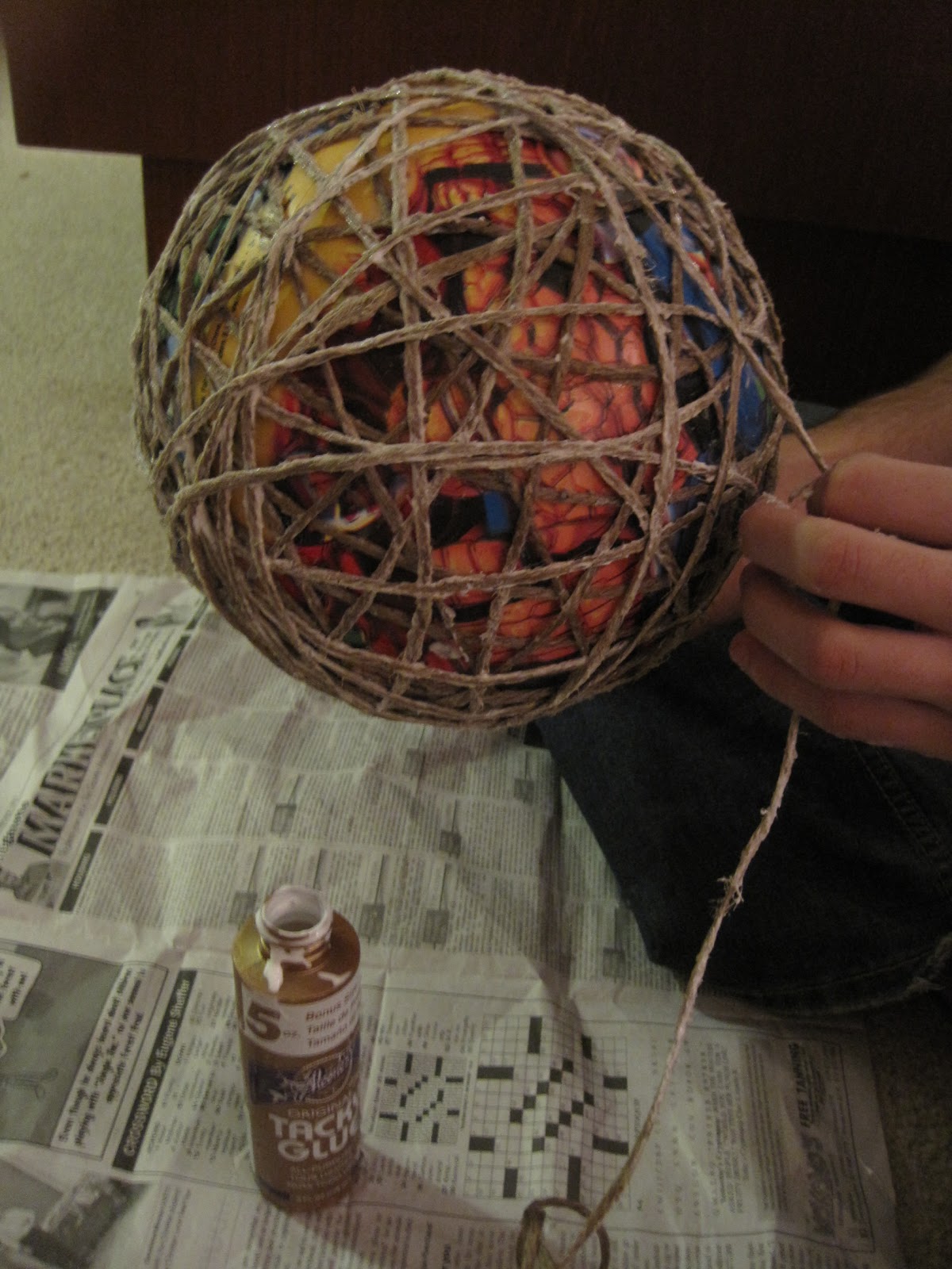 Stacked Design The String Lamp