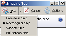 Pilihan Pengambilan Screenshot Pilihan Pengambilan Screenshot