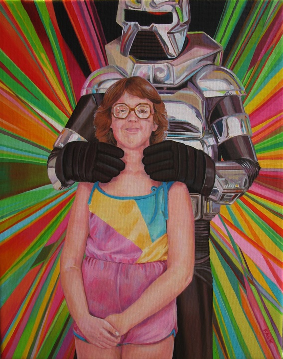 Frabjous Fox Art Day Kitsch Love