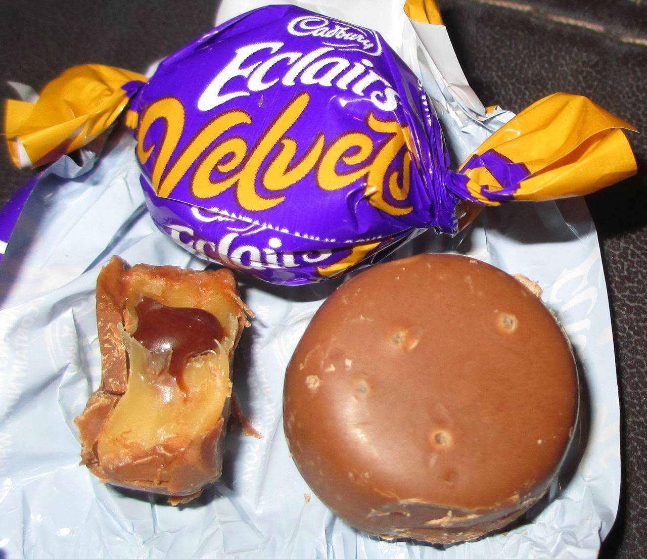 FOODSTUFF FINDS New Cadbury Eclairs Velvets (WH Smiths) [By Cinabar]