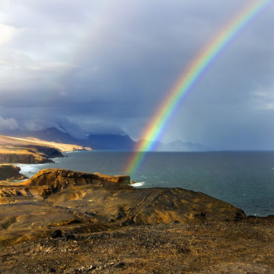LA FOTO DEL DIA DE FUERTEVENTURA: Double Rainbow 1