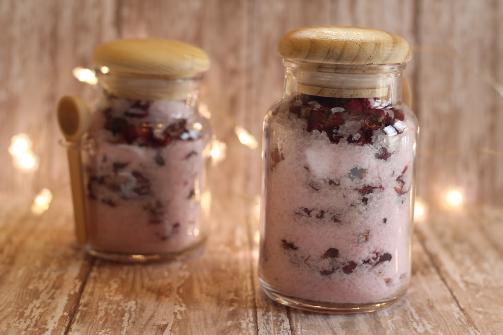 The Chic Country Girl DIY Bath Salts Hand Crafted Christmas Gift Idea