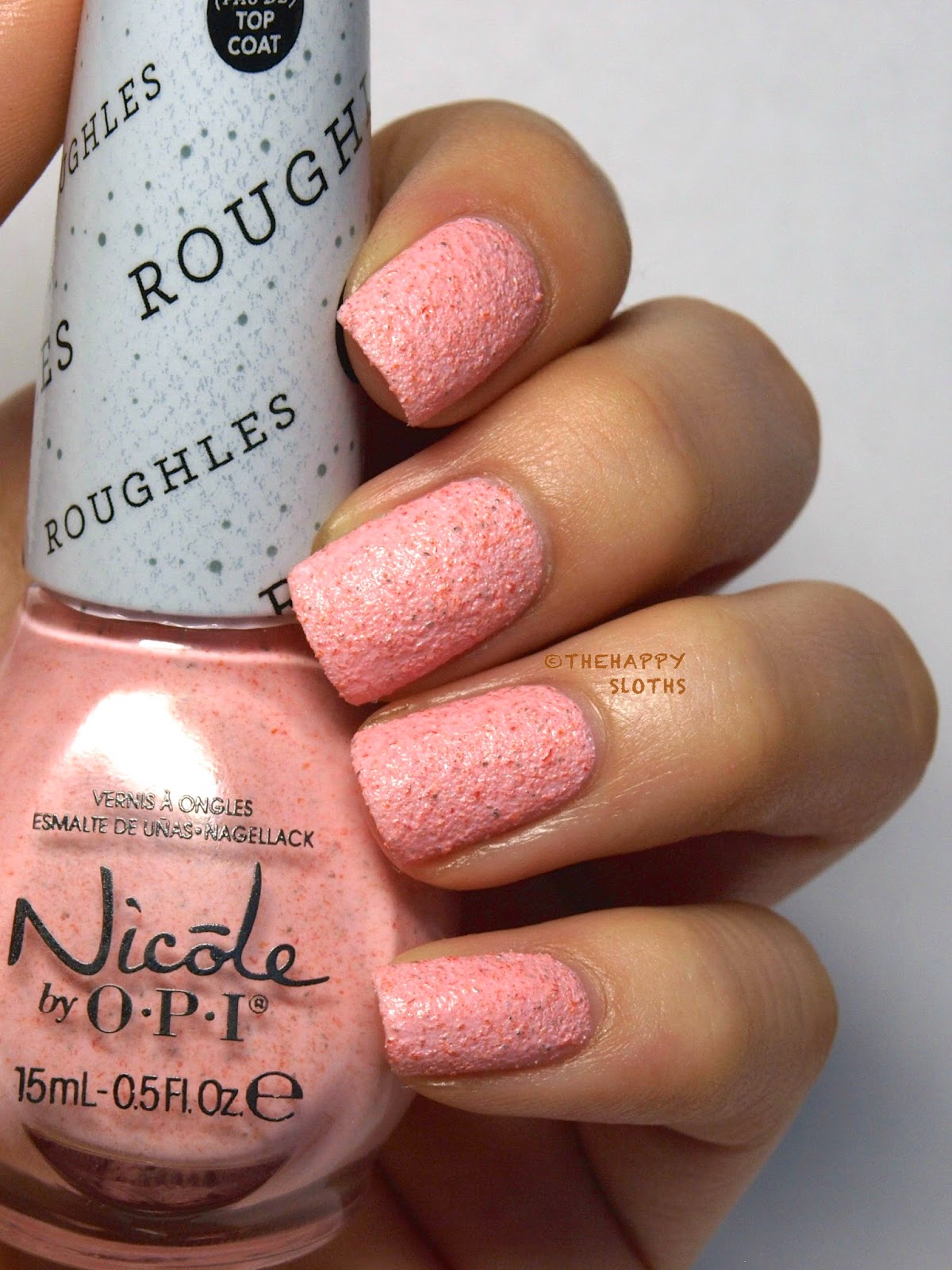 Nicole by OPI Roughles Textured Nail Polish: Review and Swatches | The  Happy Sloths: Beauty, Makeup, and Skincare Blog with Reviews and Swatches