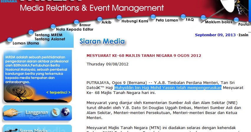 Laa..Pengajian Malaysia, Majlis Tanah Negara