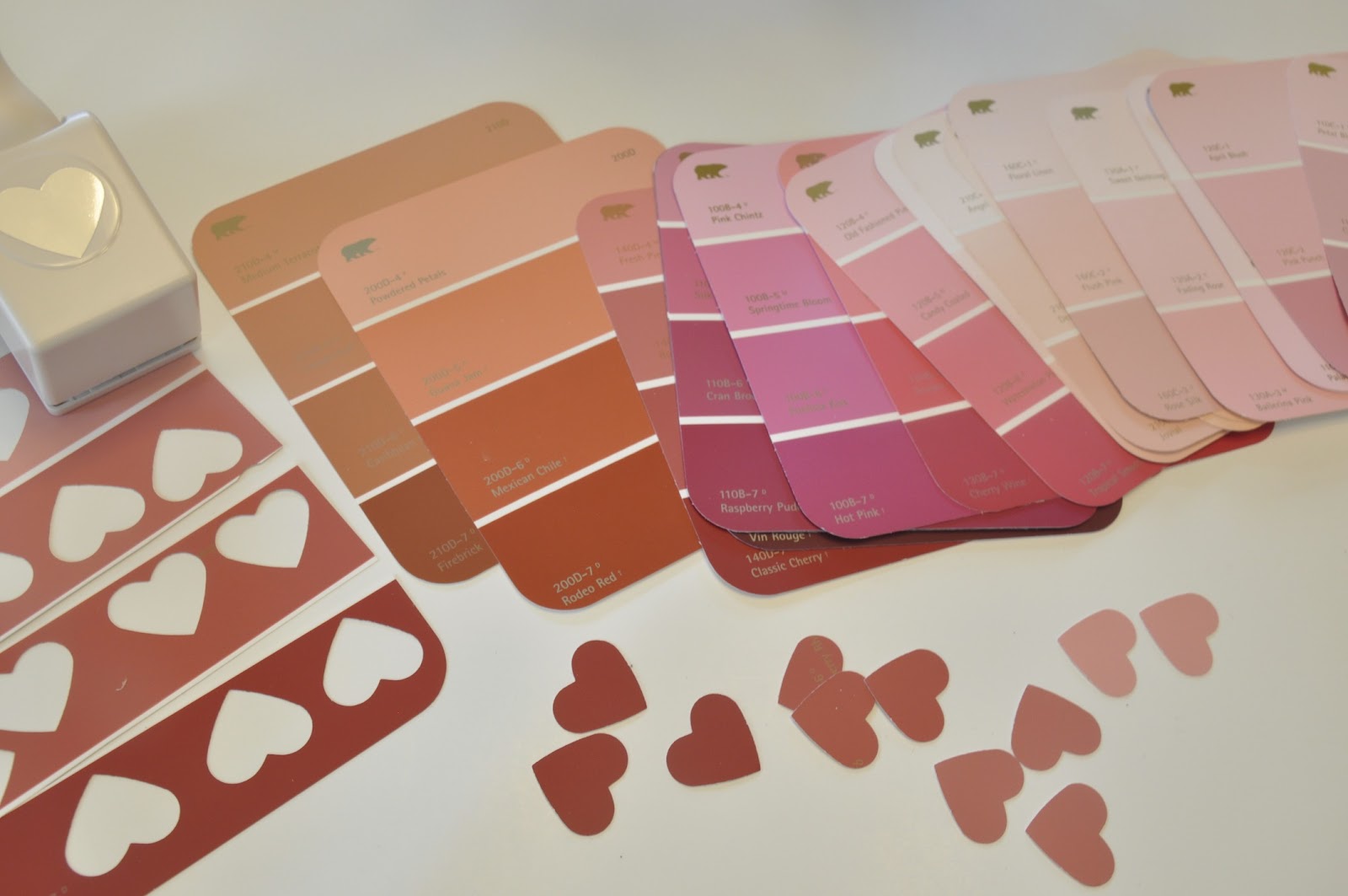 diy paint chip art