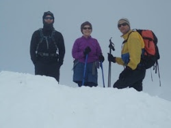 Lance, Brian and Judy at the summit