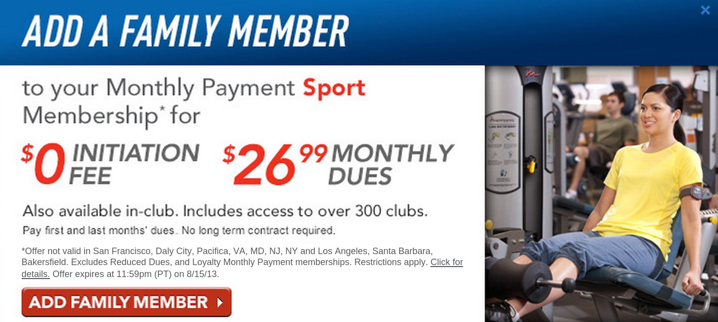 Joined 24 Hour Fitness� Loyalty Rewards Program My