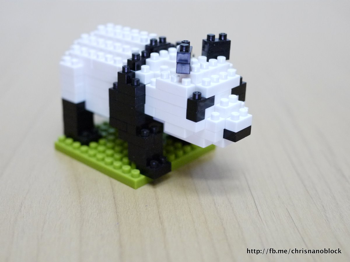 Christopher Tan nanoblock Giant Panda Review