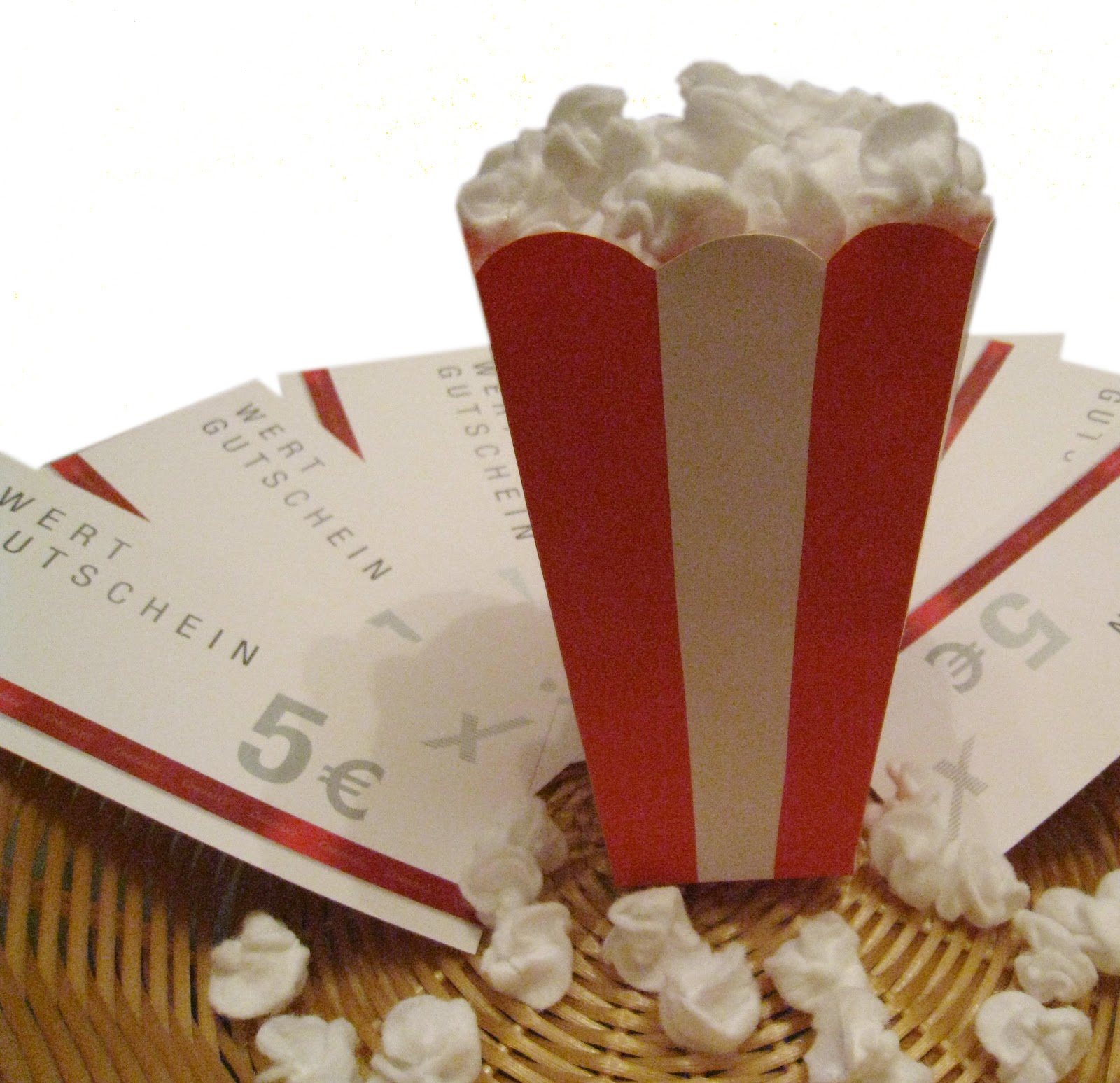 Nähbenwirkung: Popcorn aus Filz