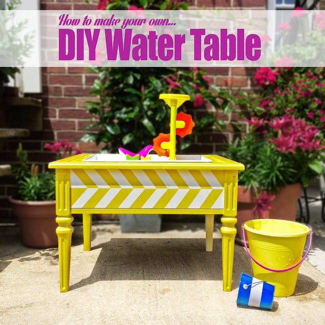 A Lovely Lark How to Make Your Own DIY Water Table