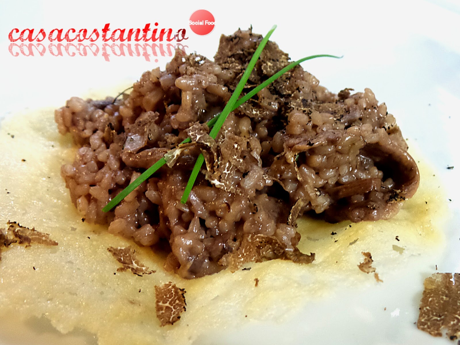 Risotto porcini e tartufo Ricetta ed ingredienti dei Foodblogger italiani