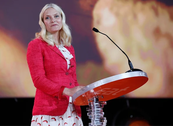 Crown Prince Haakon and Crown Princess Mette-Marit of Norway, Crown Princess Victoria of Sweden attended the "Eat Stockholm Food Forum