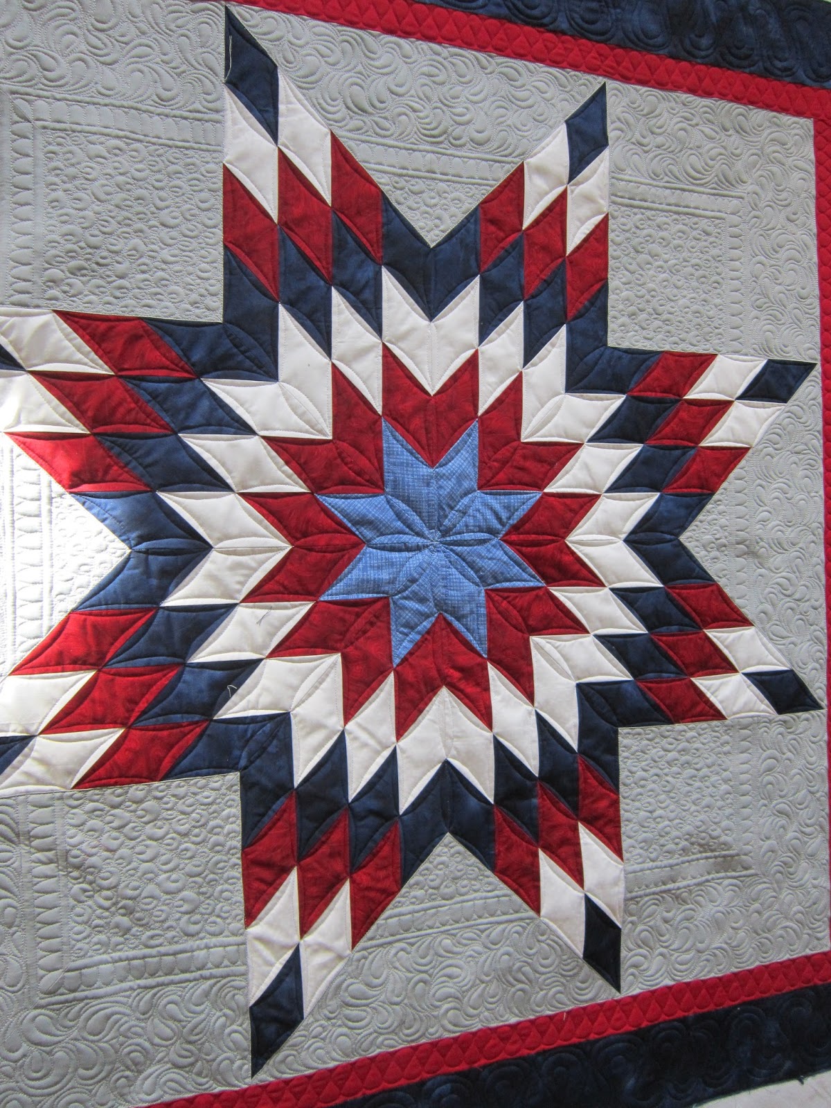 Quilting Is My Bliss Juleen's Quilt Lone star quilt pattern, Barn